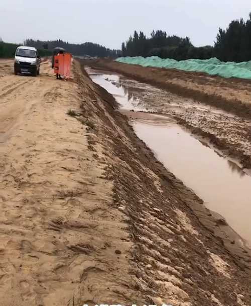 石家庄栾城县河道降水